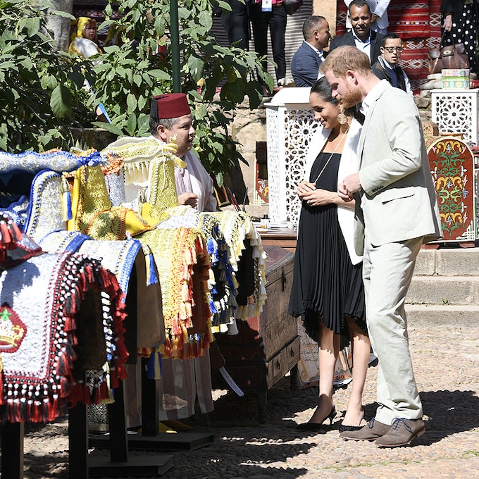 Los duques de Sussex, fascinados por la cultura marroquí, prometen volver pronto con su hijo