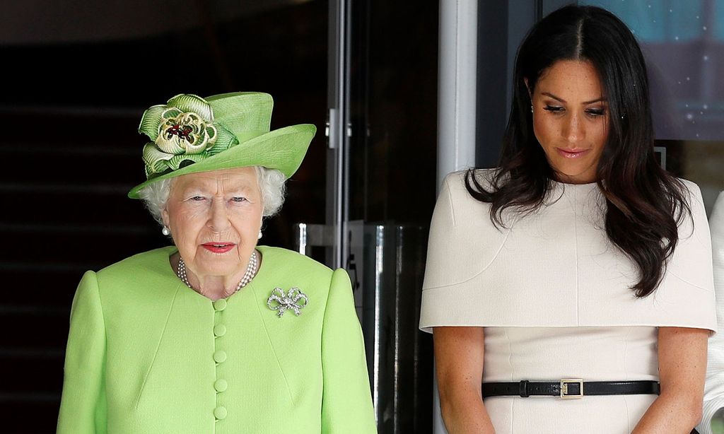 La norma a la hora de dormir que debe seguir Meghan Markle cuando acompaña a la reina Isabel II