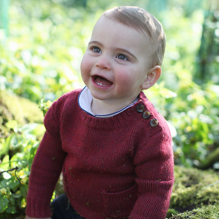 Louis, tercer hijo de los Duques de Cambridge, cumple un año