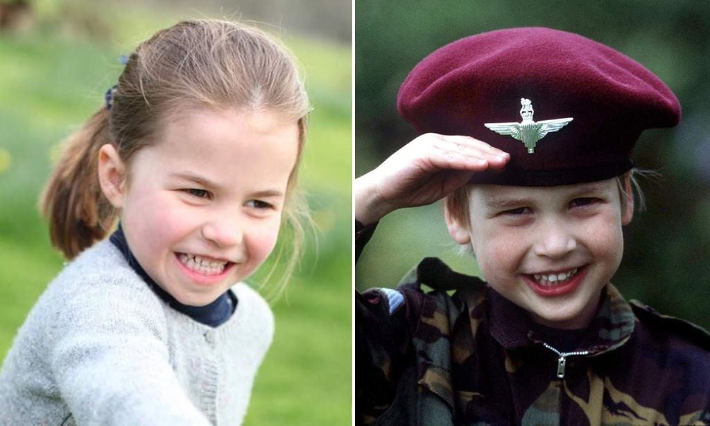 El impresionante parecido de Charlotte de Cambridge con su padre, el príncipe Guillermo