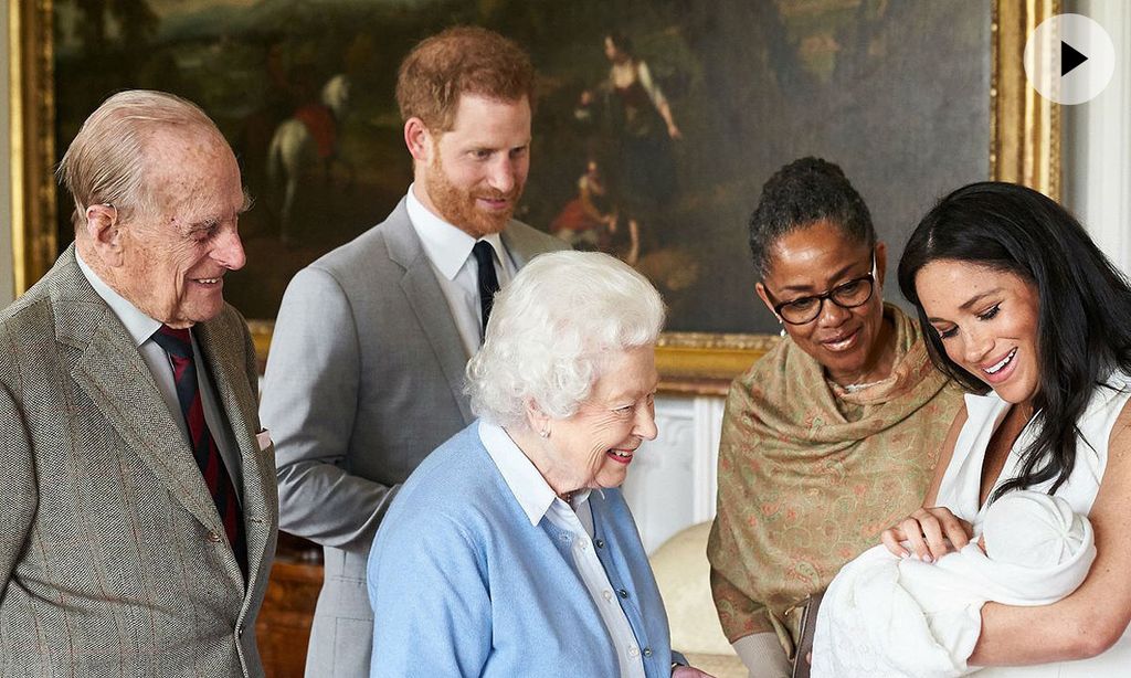 La Reina Isabel Ii Ya Conoce A Su Nieto El Hijo De Principe Harry Y Meghan Markle