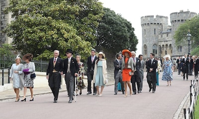 El colorido desfile de invitados en la boda de Lady Gabriella Windsor y Thomas Kingston