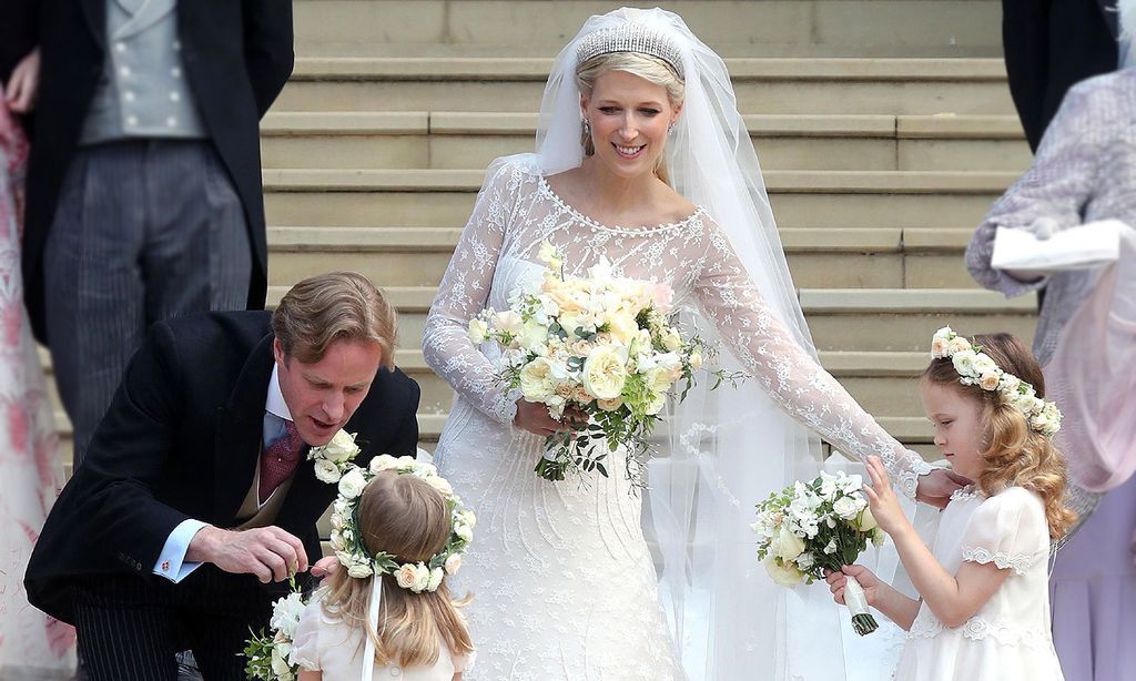 Lo que más nos ha llamado la atención de la boda de Lady Gabriella Windsor