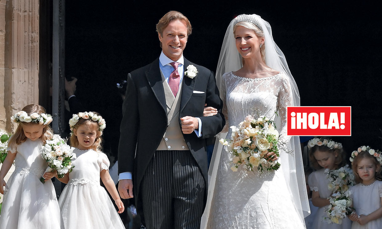 En ¡HOLA!, la espectacular boda de Lady Gabriella, en el Castillo de Windsor