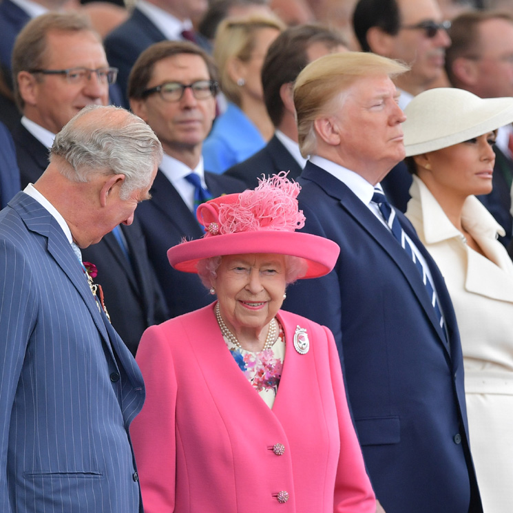 Isabel II preside el aniversario del desembarco de Normandía con la presencia de Trump