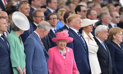 Isabel II preside el aniversario del desembarco de Normandía con la presencia de Trump