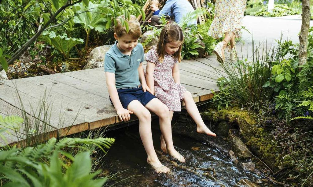 El 'hobby' que los príncipes George y Charlotte han heredado de su madre, la duquesa de Cambridge