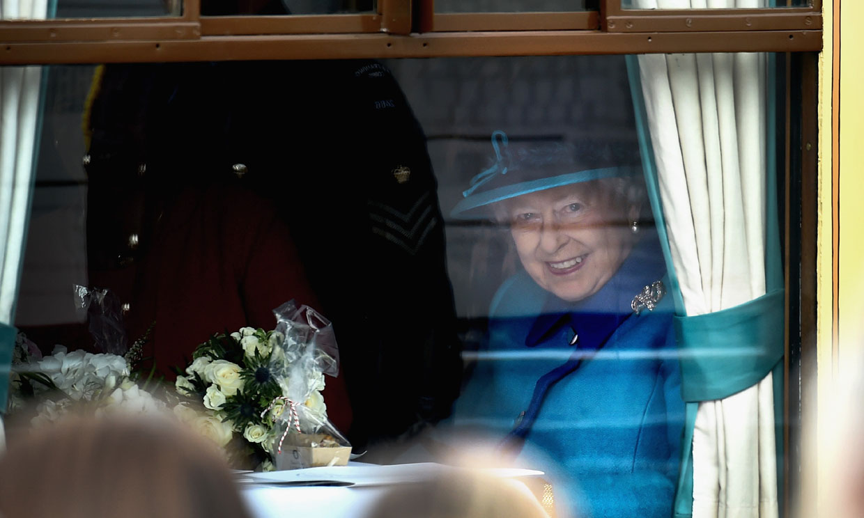 Así es el maravilloso tren de la reina Isabel II