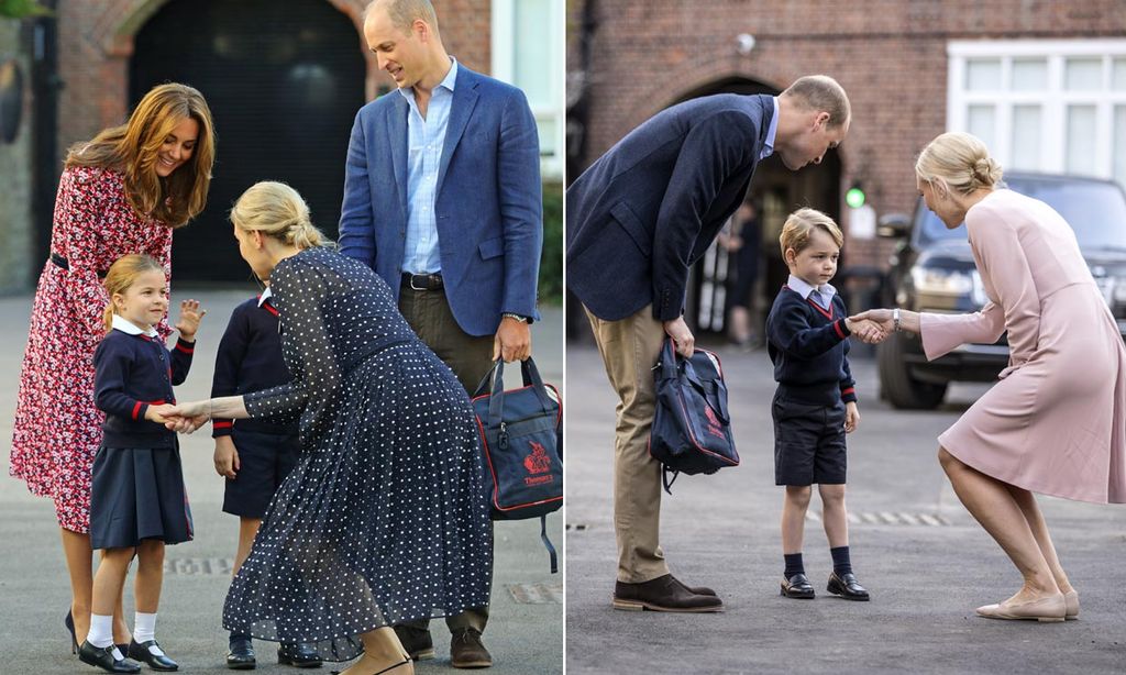 Los gestos de la princesa Charlotte que nos recuerdan al primer día de cole de su hermano George