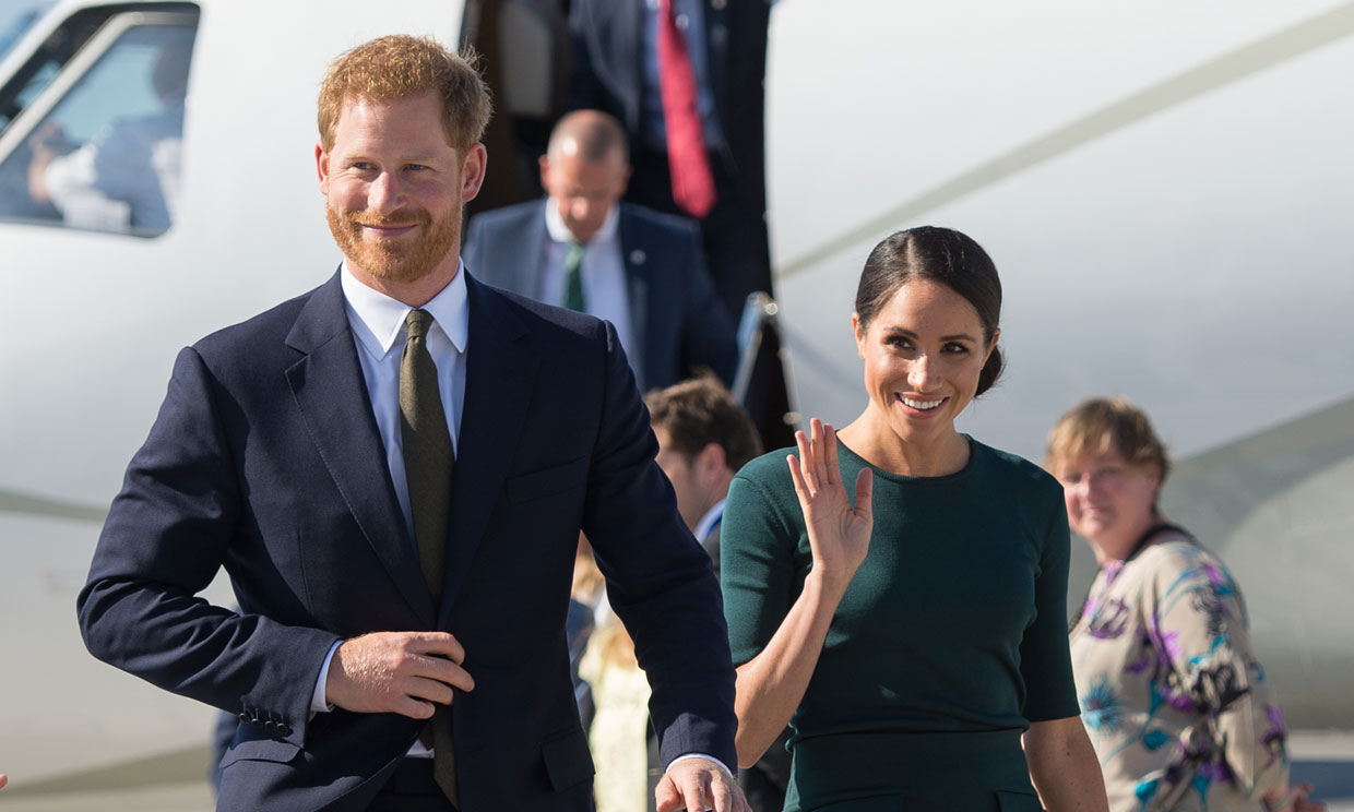 Los duques de Sussex ya están en Roma para la gran boda de este fin de semana