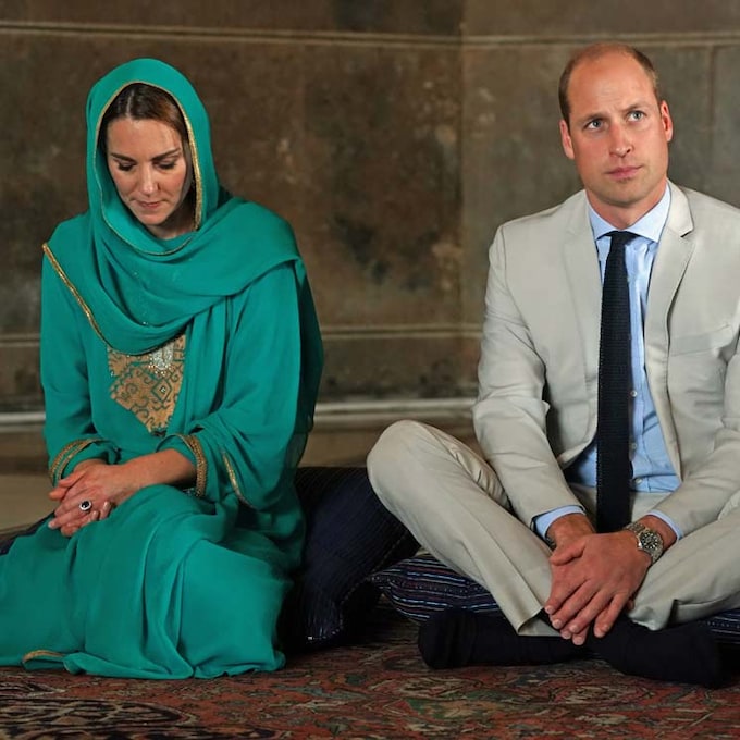 Los duques de Cambridge, como en 'Las mil y una noches' en la recta final de su viaje por Pakistán