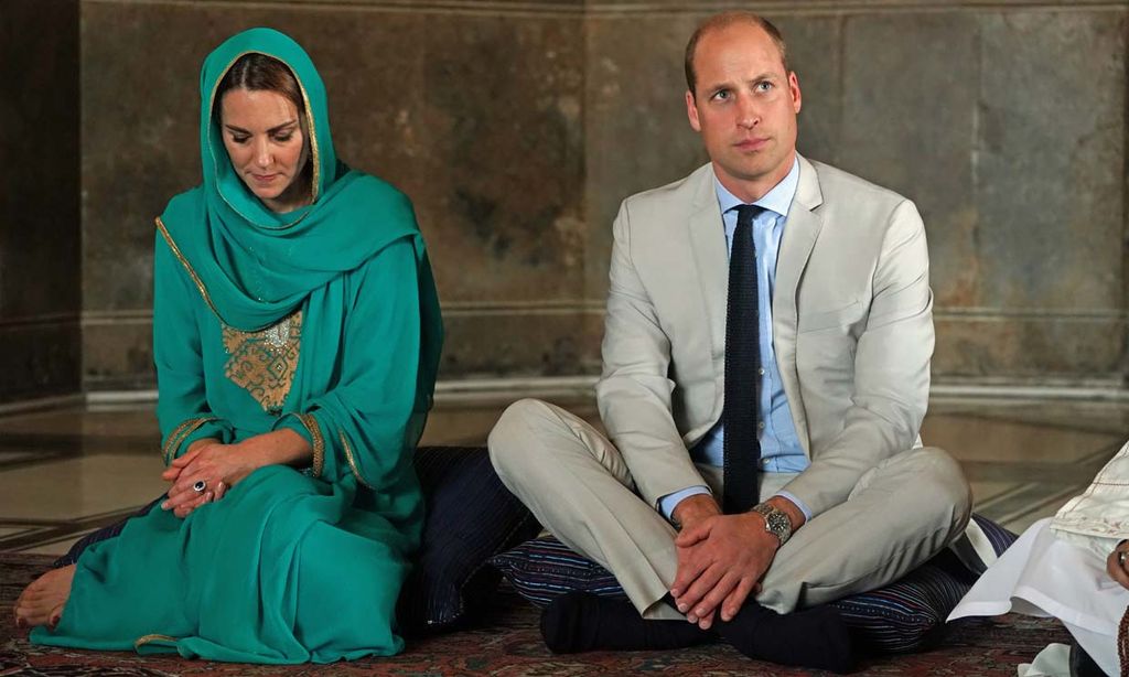 Los duques de Cambridge, como en 'Las mil y una noches' en la recta final de su viaje por Pakistán