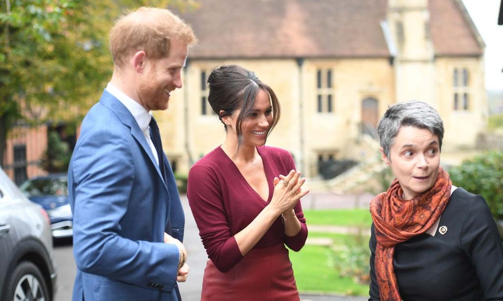La aparición sorpresa de Harry en un acto con Meghan en medio de la polémica