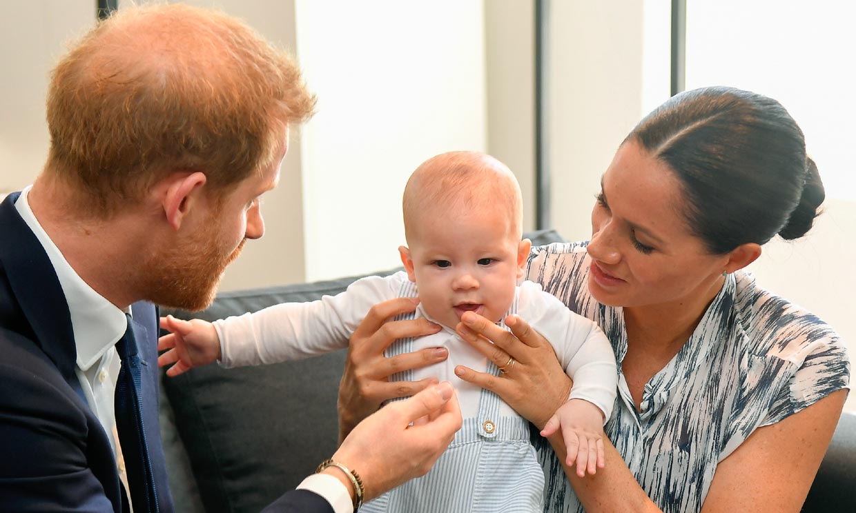 Principe Harry, Meghan Markle y su hijo Archie