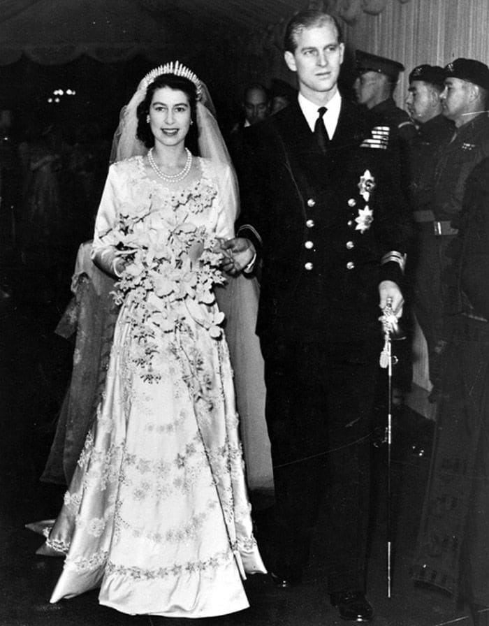 Isabel de Inglaterra y Felipe de Edimburgo cumplen 72 años 