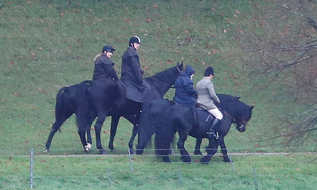 Paseos a caballo y naturaleza, la terapia del príncipe Andrés junto a Isabel II tras su dimisión