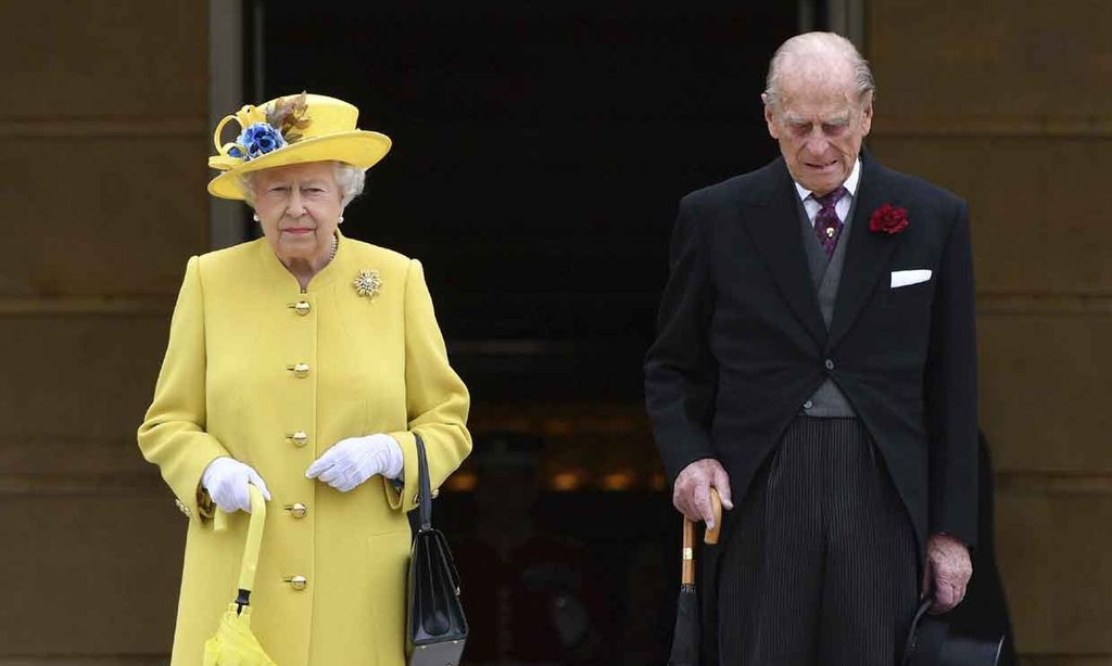 Isabel II y su marido, el duque de Edimburgo