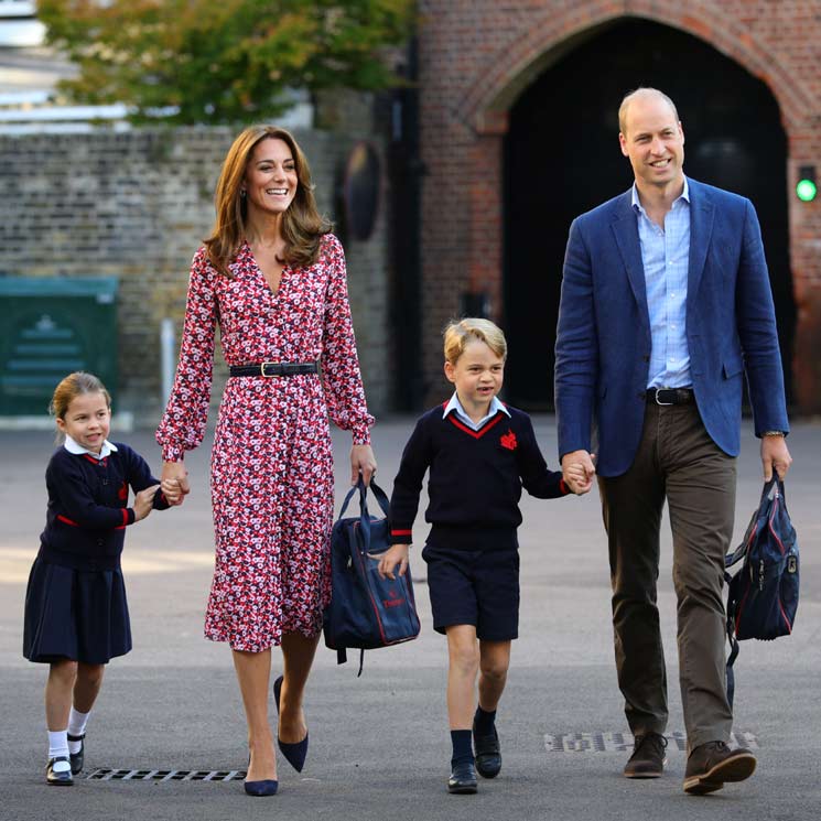 Los duques de Cambridge y sus hijos, de puente antes de encarar una intensa semana