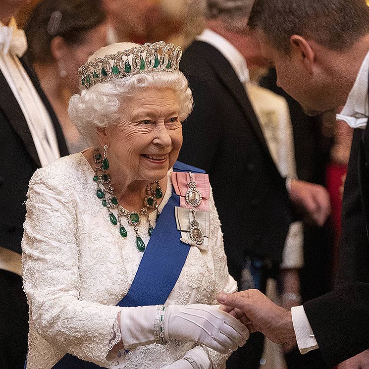 ¡'Glamour' en Buckingham! La Familia Real luce sus mejores galas para agasajar al cuerpo diplomático