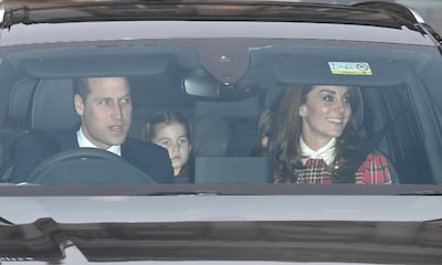 Louis, George y Charlotte, los auténticos protagonistas del almuerzo familiar en el Palacio de Buckingham