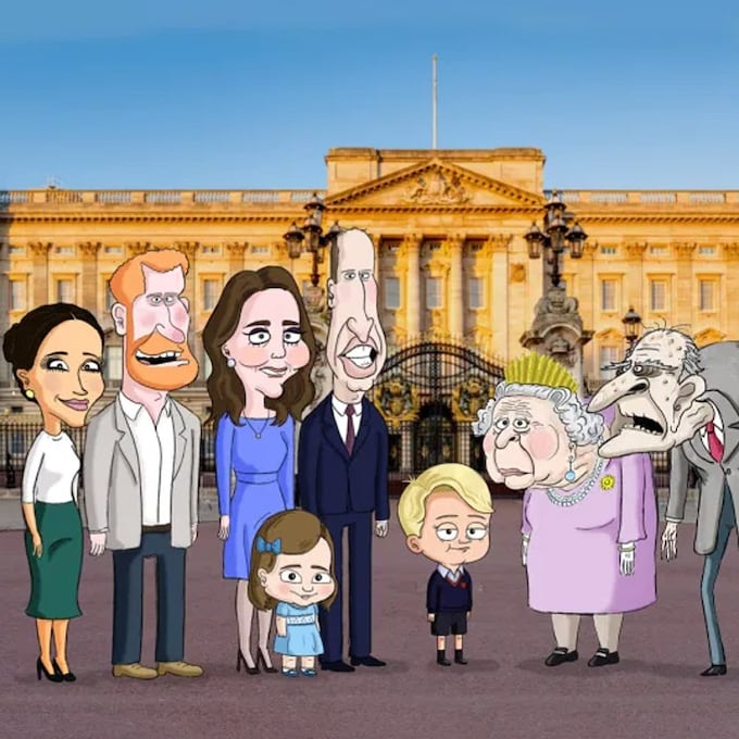 A la Familia Real británica le crecen las series: ahora es protagonista de unos dibujos animados 