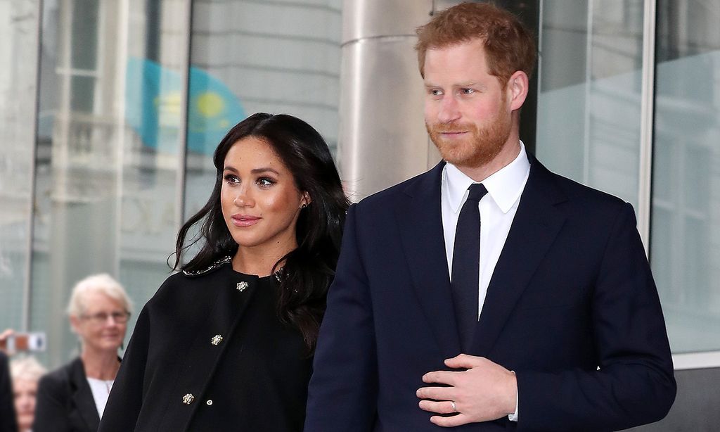 Meghan  Markle y el príncipe Harry