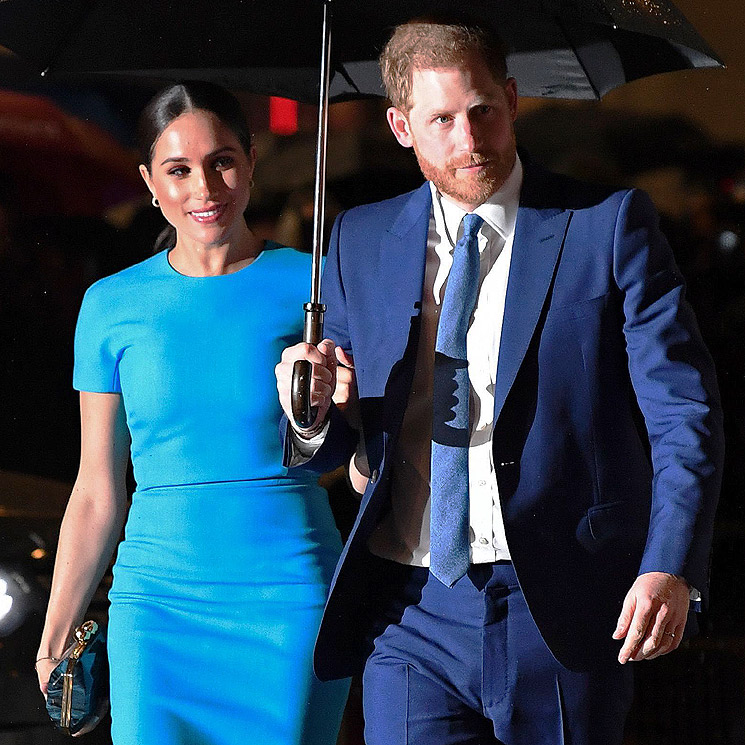 Las fotos más bonitas de la reaparición de Meghan Markle y príncipe Harry