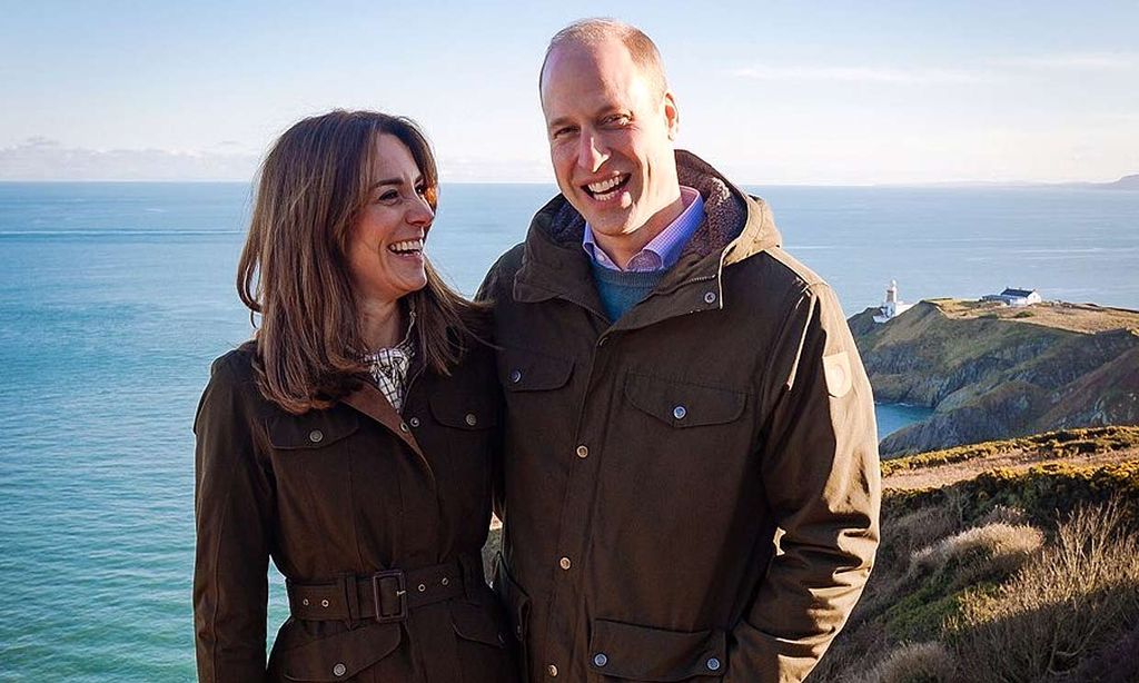 Los duques de Cambridge agradecen el cariño de los irlandeses con una foto inédita