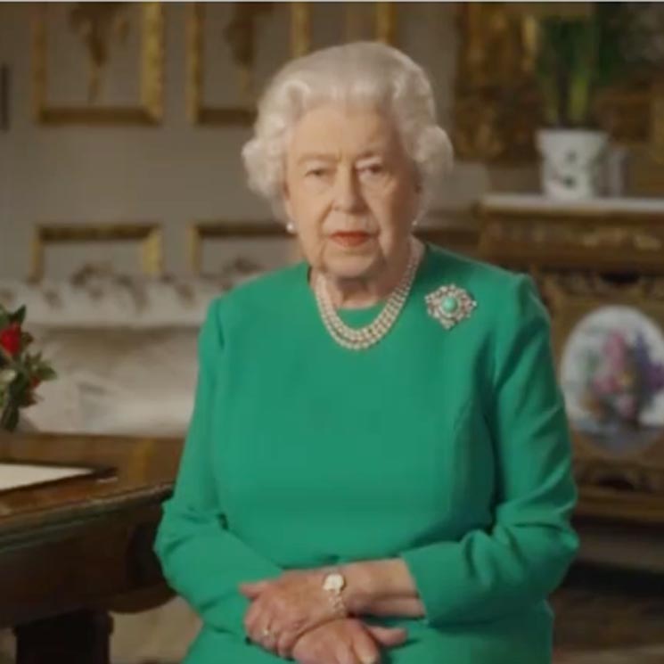 Isabel II lanza un mensaje de esperanza: 'Unidos y decididos, lo superaremos'