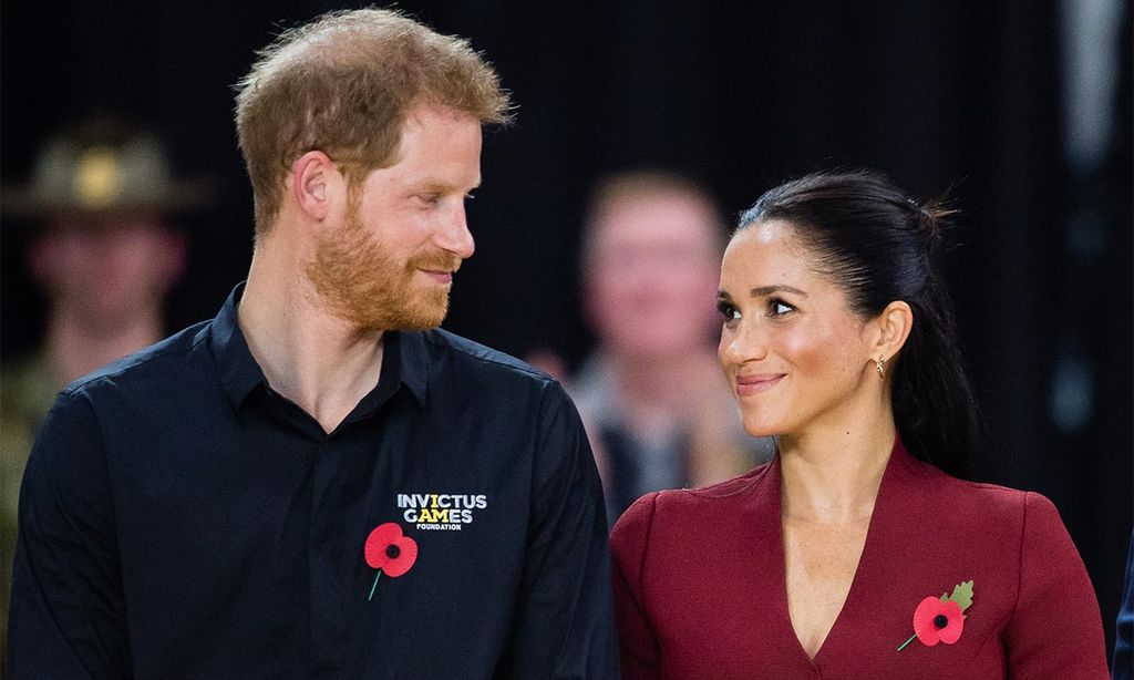 Meghan Markle y el príncipe Harry 