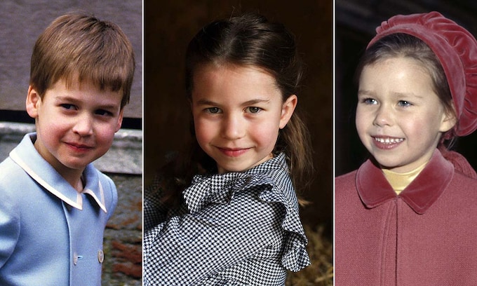 El príncipe Guillermo, Charlotte de Cambridge y Lady Sarah Chatto