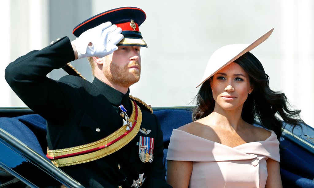 Meghan Markle y el príncipe Harry