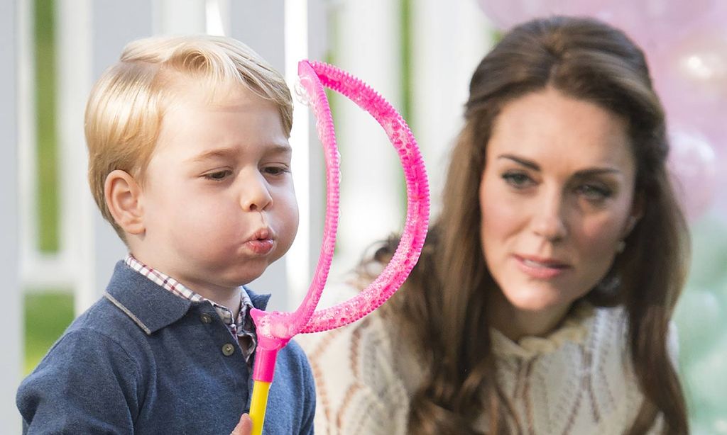 La tradición familiar que comenzó Diana de Gales con sus hijos y que a George de Cambridge le encanta