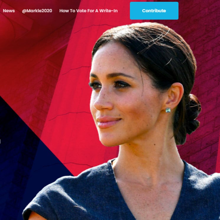 ¿'Meghan for President'? A alguien en el Palacio de Buckingham (casi) le tiemblan las piernas