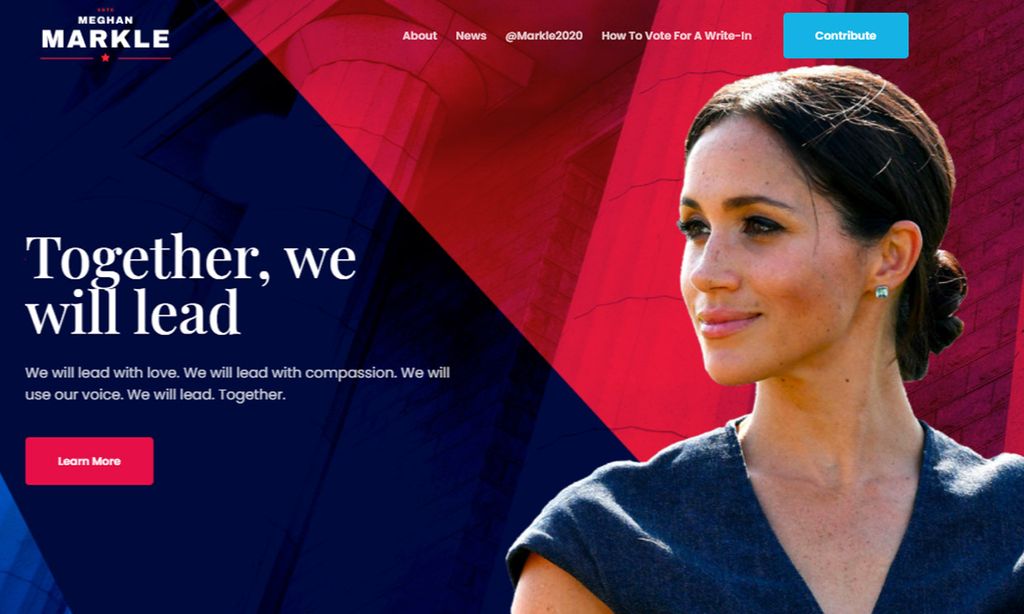 ¿'Meghan for President'? A alguien en el Palacio de Buckingham (casi) le tiemblan las piernas