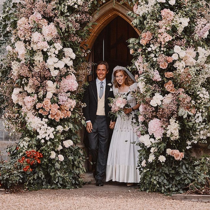 Sarah Ferguson comparte la imagen más romántica de la boda de Beatriz de York