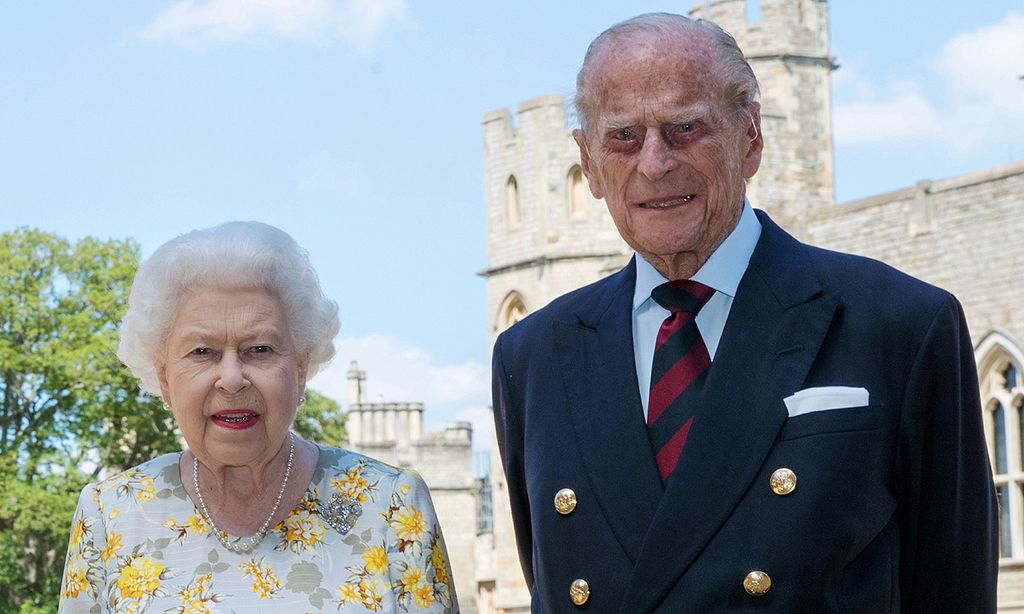 Isabel II y el duque de Edimburgo