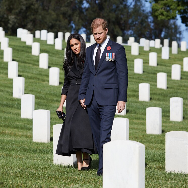 Meghan y Harry celebran por sorpresa el Día del Armisticio: todas las fotos de su particular tributo