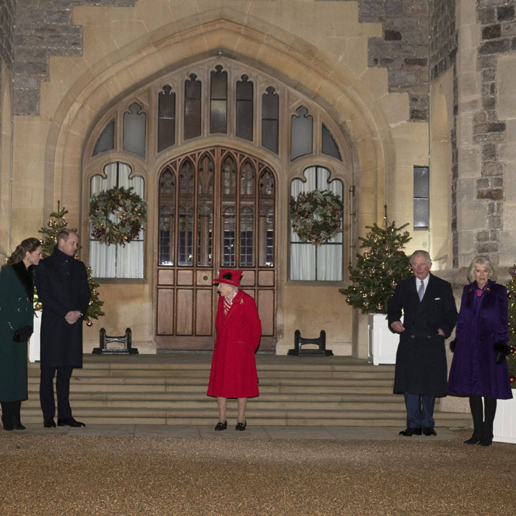 La sonrisa de Isabel II al volver a reunir a su familia en Windsor por primera vez en meses  