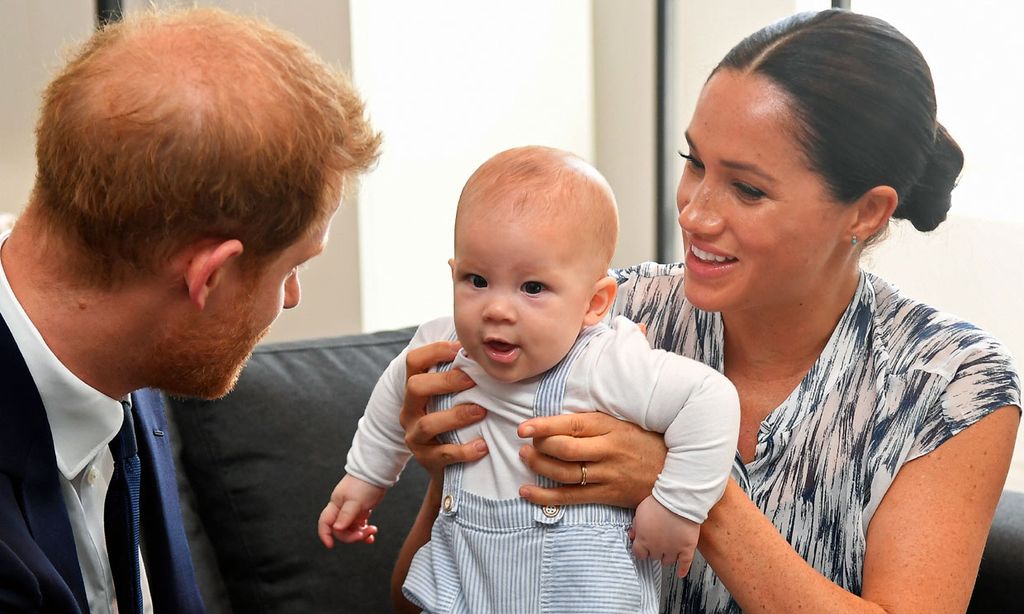 Meghan Markle, el príncipe Harry y Archie