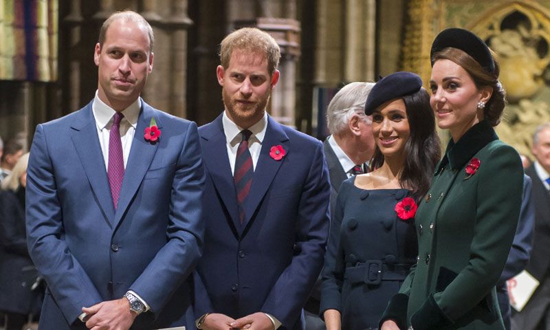 El acercamiento de los príncipes Guillermo y Harry, en entredicho por los últimos movimientos de los Sussex