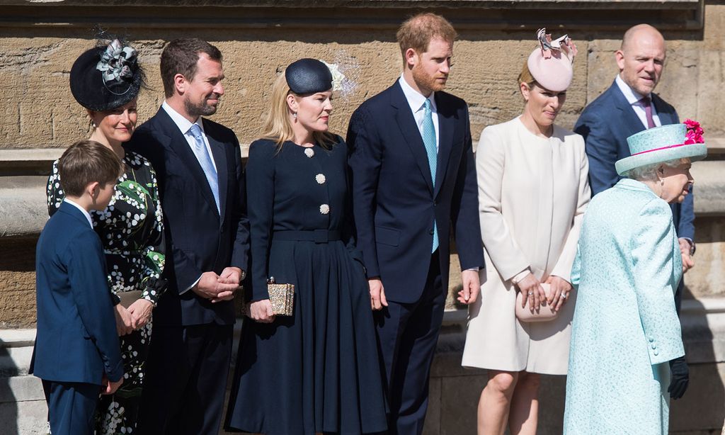 Los miembros de la Familia Real que no tienen título