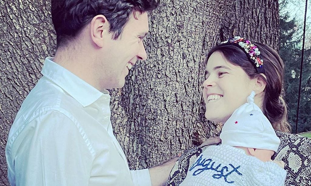 La princesa Eugenia agradece los mensajes por su cumpleaños posando con su 'mejor regalo'
