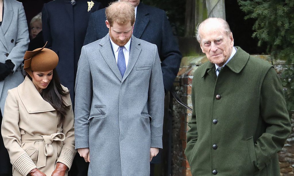 'Gracias por tu servicio': los Duques de Sussex se despiden de Felipe de Edimburgo