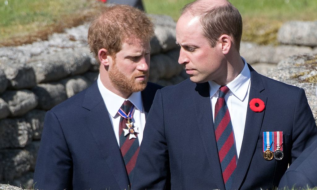 Los príncipes Guillermo y Harry no estarán juntos en el funeral de su abuelo