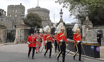 Ensayos y máxima expectación en Windsor ante el funeral del duque de Edimburgo