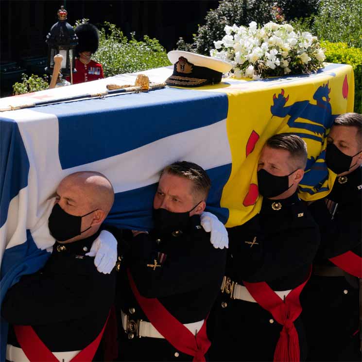 La bóveda real de la capilla de San Jorge en la que ha sido enterrado Felipe de Edimburgo