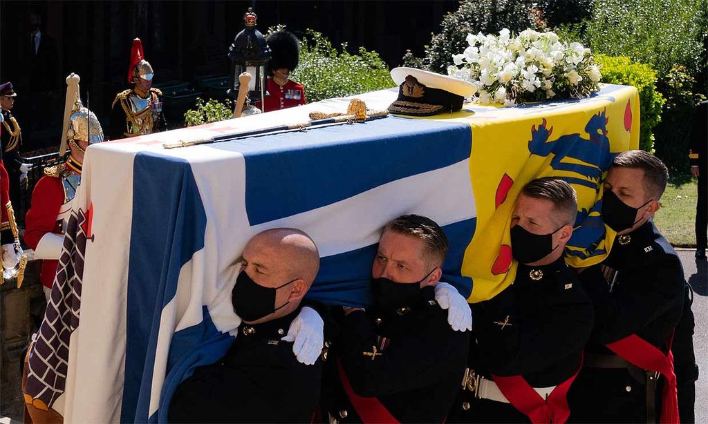 La bóveda real de la capilla de San Jorge en la que ha sido enterrado Felipe de Edimburgo