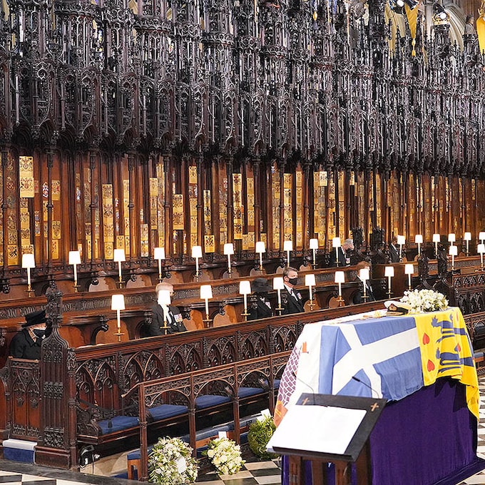El deán de Windsor y el arzobispo de Canterbury han oficiado el funeral del duque de Edimburgo