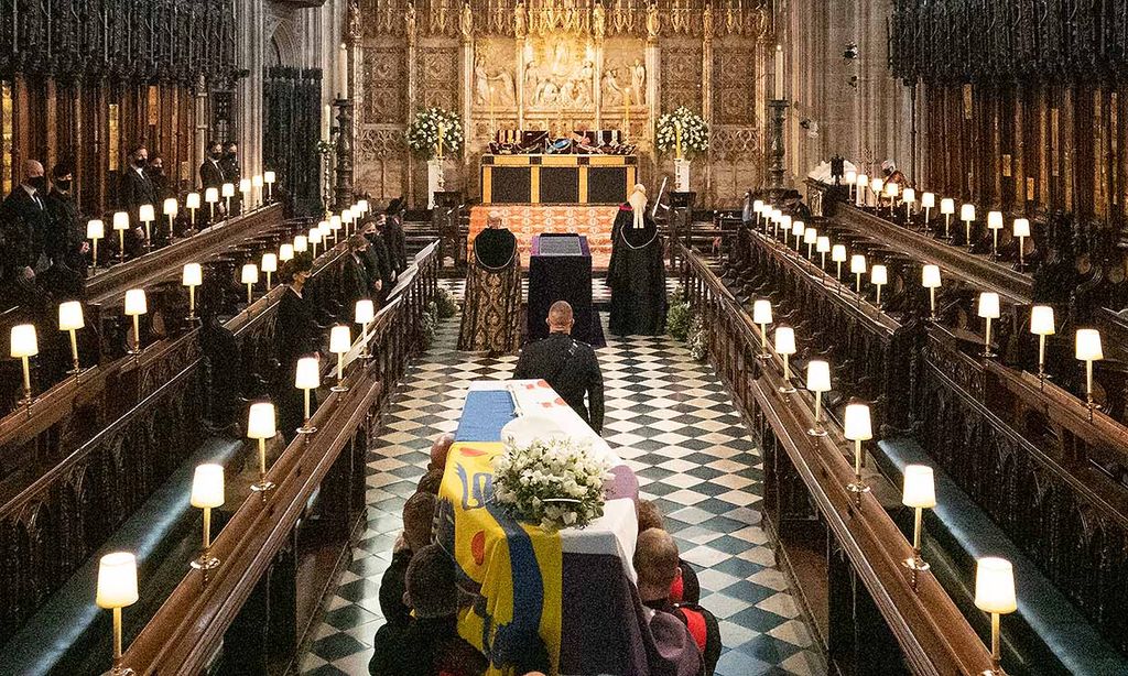 El deán de Windsor y el arzobispo de Canterbury han oficiado el funeral del duque de Edimburgo